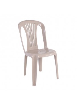 WOODWELL IRIDE-W Καρέκλα Στοιβαζόμενη, ΡΡ Cappuccino  47x52x86cm Ε369,1W