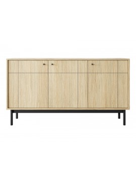 Μπουφές Japandi Φυσικό Dab linea 153x83x39cm