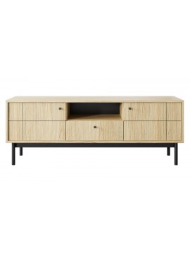Έπιπλο τηλεόρασης Japandi Φυσικό Dab linea 153x56x39cm