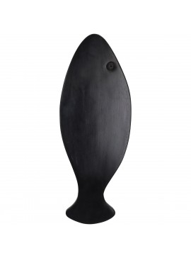 Επιφάνεια Κοπής ArteLibre Ψάρι Μαύρο Ξύλο 39.5x15.6x1.5cm Arte-05150080