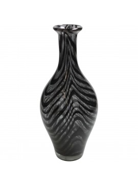 Βάζο ArteLibre Μαύρο Γυαλί 14x14x32.5cm Arte-05150087