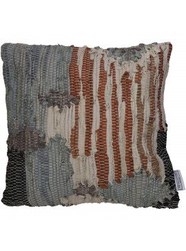 Μαξιλάρι ArteLibre Γκρι Δέρμα 45x45cm Arte-05150555