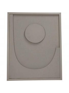 Διακοσμητικό Τοίχου ArteLibre Μπεζ Χαρτί 40x3x50cm Arte-05155333