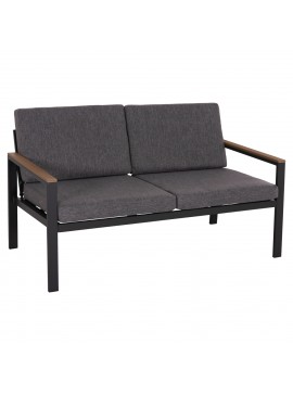 Intrahome ΚΑΝΑΠΕΣ 2-ΘΕΣΙΟΣ SCASABLANCAFIN .03 ΑΛΟΥΜΙΝΙΟ & ΜΑΞΙΛΑΡΙΑ ΣΕ ΑΝΘΡΑΚΙ 140x70x77Υεκ intraho-1723865