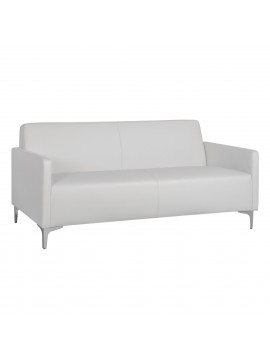 ΚΑΝΑΠΕΣ 3ΘΕΣΙΟΣ NELLIE HM3159.32 ΜΕ ΛΕΥΚΟ PU 163x71x71Υ εκ.
