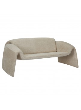 Intrahome ΚΑΝΑΠΕΣ ΔΙΘΕΣΙΟΣ LCASABLANCAFORGE .03 ΜΕΤΑΛΛΙΚΟΣ ΣΚΕΛΕΤΟΣ-ΜΠΕΖ ΜΠΟΥΚΛΕ ΥΦΑΣΜΑ 160x80x63Υεκ. intraho-1646414