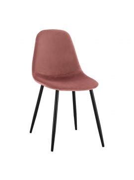 ΚΑΡΕΚΛΑ LEONARDO ΒΕΛΟΥΔΟ ΣΑΠΙΟ ΜΗΛΟ ΜΕ ΜΕΤΑΛΛΙΚΑ ΠΟΔΙΑ 45x53x85Υ εκ. HM00100.02