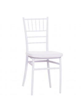 ΚΑΡΕΚΛΑ CATERING TIFFANY ΜΕ ΜΑΞΙΛΑΡΙ HM21104 ΛΕΥΚΟ ΠΟΛΥΠΡΟΠΥΛΕΝΙΟ 39x47x89Yεκ.