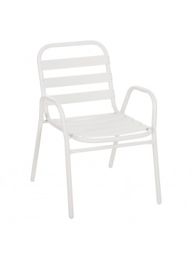 ΚΑΡΕΚΛΑ PRELUDE HM5970.02 ΜΕΤΑΛ.ΣΚΕΛΕΤΟΣ-ΠΛΑΤΗ & ΚΑΘΙΣΜΑ ΑΛΟΥΜΙΝΙΟ-ΛΕΥΚΗ 54x56x79Υεκ