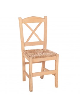 ΚΑΡΕΚΛΑ ΚΑΦΕΝΕΙΟΥ RIO HM10098 ΞΥΛΟ ΟΞΙΑΣ ΑΒΑΦΗ ΜΕ ΨΑΘΑ 41x40x91Υεκ.