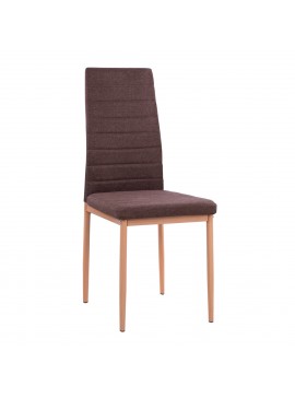 ΚΑΡΕΚΛΑ ΜΕΤΑΛΛΙΚΗ LADY HM0037.13 ΚΑΦΕ ΥΦΑΣΜΑ ΜΕΤΑΛΛΙΚΟ ΣΚΕΛΕΤΟ K/D 40x48x95 εκ.