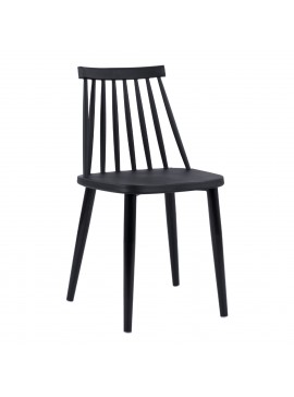 ΚΑΡΕΚΛΑ ΤΡΑΠΕΖΑΡΙΑΣ HM8052.12 VANESSA ΜΑΥΡΟ ΜΕ ΜΕΤΑΛΛΙΚΑ ΠΟΔΙΑ ΜΑΥΡΑ