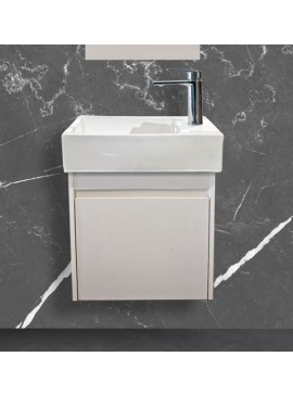 Σετ Πάγκου KAREN 45cm χρ.WHITE S3BKAR045WH