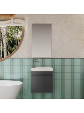 Σετ Επίπλου KAREN 45 cm χρ. ΜΑΥΡΟ 9SKAR045BL