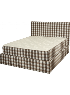 KPS KPS/ ΝΤΥΜΕΝΟ ΚΡΕΒΑΤΙ ΜΕ ΚΑΡΟ ΜΠΕΖ CASHMIRU ΥΦΑΣΜΑ ΧΩΡΙΣ ΑΠΟΘΗΚΕΥΤΙΚΟ ΧΩΡΟ 180X190 ΕΚ. KPS-000026