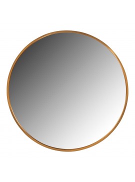 ΚΑΘΡΕΠΤΗΣ ΤΟΙΧΟΥ ΣΤΡΟΓΓΥΛΟΣ HM9582.30 ΣΚΕΛΕΤΟΣ ΑΛΟΥΜΙΝΙΟΥ ΣΕ ΧΡΥΣΟ ΧΡΩΜΑ Φ50x3εκ.