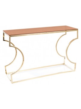 ΚΟΝΣΟΛΑ KENZO C SMOKE GLASS AMBER / GOLD 120X40 DIOMMI KENZOCCTZL DIOMMI-80-2155