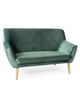 SOFA KIER 2 VELVET ZIELONY BLUVEL 78 / BUK DIOMMI-80-2843