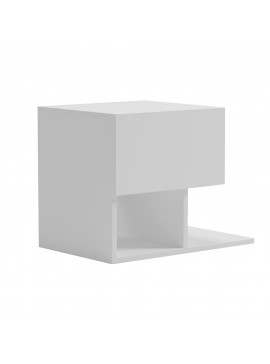 ΚΟΜΟΔΙΝΟ CASPIAN HM9071.11 ΜΕΛΑΜΙΝΗ ΣΕ ΛΕΥΚΟ 46,8x33x36,8Υεκ