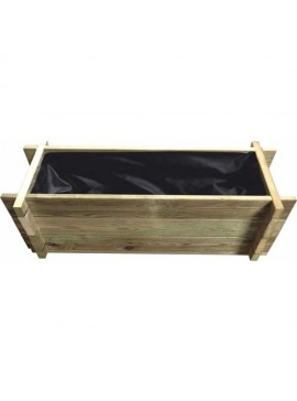 Tesias Ξύλινη ζαρντινιέρα ECONOMY - Δ150x74x32-Tesias  TES-94