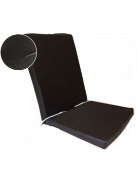 Tesias Στρώμα sezlong 124x60x8cm δερματίνη - σκούρο καρυδί-Tesias  TES-1593
