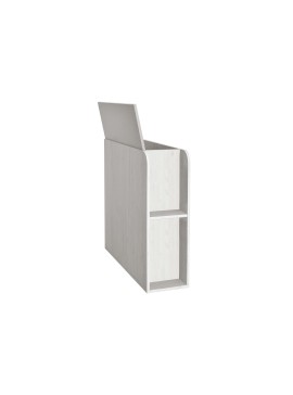 MATIS Κουτί αποθήκευσης Numero άσπρος δρυς 30x102x77 MATIS580254