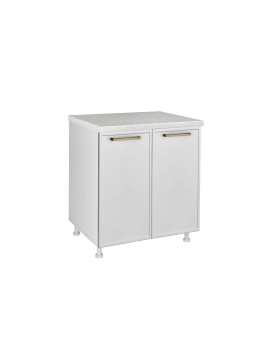 MATIS Επιδαπέδιο ντουλάπι κουζίνας Alba D60 Λευκό 60x60x85εκ. MATISKD6077
