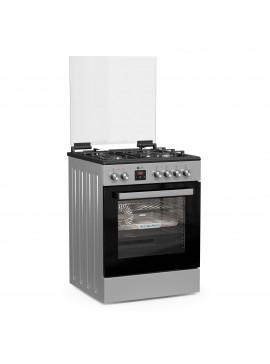  THERMOGATZ   ΚΟΥΖΙΝΑ ΜΙΚΤΗ TGS 3980 IX 80Lt   04.401.729 