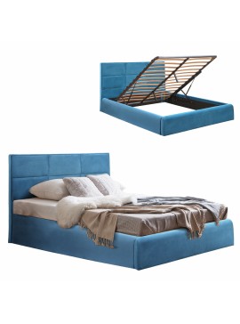 Intrahome ΚΡΕΒΑΤΙ CHCASABLANCACASABLANCALTCASABLANCAIECASABLANCAUROUCASABLANCABU_DHCASABLANCABI ΒΕΛΟΥΔΟ ΠΕΤΡΟΛ ΜΕ ΑΠΟΘΗΚΕΥΤΙΚΟ ΧΩΡΟ 160x200 εκ. .18 intraho-1610667