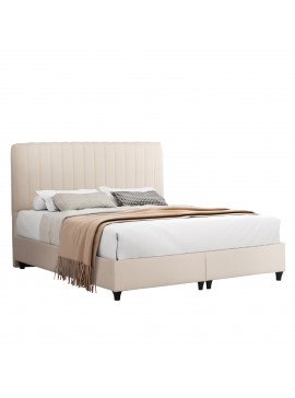 Intrahome ΚΡEΒΑΤΙ ΔΙΠΛΟ LUCASABLANCALTCASABLANCAIHER ΜΠΕΖ ΥΦΑΣΜΑ ΓΙΑ ΣΤΡΩΜΑ 160x200εκ. intraho-1723970