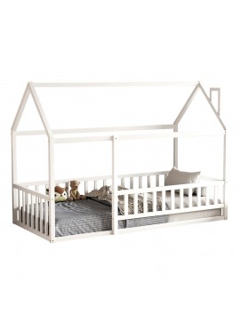 Intrahome ΚΡΕΒΑΤΙ ΠΑΙΔΙΚΟ ΜΕ ΚΑΓΚΕΛΟ HOUSER .03 τ.RUSCASABLANCALTCASABLANCAIENKUCASABLANCALCASABLANCA_LUMPURURG ΞΥΛΟ ΠΕΥΚΟ ΛΕΥΚΟ-190x90εκ intraho-1610930