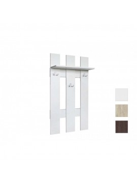 Κρεμάστρα Εισόδου Hanger 30 Λευκό, 54x21x120 εκ., Μελαμίνη, Genomax Genom1219920421