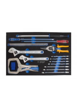 Fotin Δίσκος σετ γαλλικά – γερμανοπολύγωνα - Γκρίπ 24 τεμάχια FOT-KT-9-91124MRV