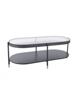 ŁAWA LAGUNA B BIAŁY/CZARNY 110X50 DIOMMI-80-3624