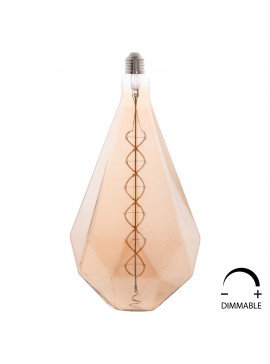 ΛΑΜΠΤΗΡΑΣ LED FILAMENT 8W E27 3000K GOLD COLOR DIMMABLE HM4057