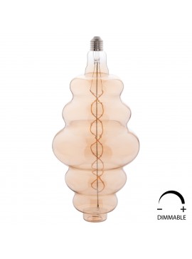 ΛΑΜΠΤΗΡΑΣ LED FILAMENT 8W E27 3000K GOLD COLOR DIMMABLE HM4058