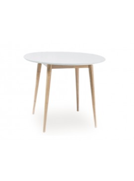 ΤΡΑΠΕΖΙ LARSON WHITE / WHITE OAK FI 90 DIOMMI LARSONBDB90 DIOMMI-80-1888