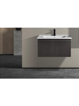 ΣΕΤ ΠΑΓΚΟΥ LAVARE 80cm χρ. GREY S3BLAV080GR