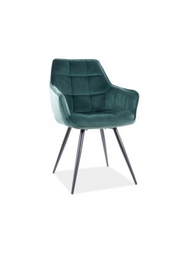 Καρέκλα τραπεζαρίας βελούδινη  Lilia Velvet  45 x 59 x 90 DIOMMI LILIAVCZ DIOMMI-80-2146