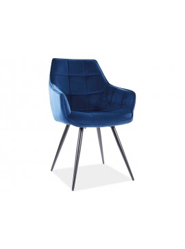 Καρέκλα τραπεζαρίας βελούδινη  Lilia Velvet  45 x 59 x 90 DIOMMI LILIAVCGR DIOMMI-80-1944