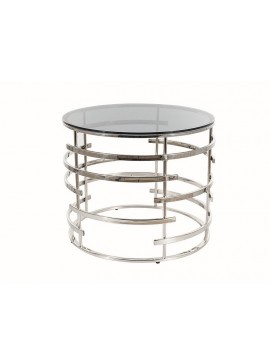 ŁAWA LIVIA SZKŁO DYMIONE/SREBRNY FI 60 DIOMMI-80-2892