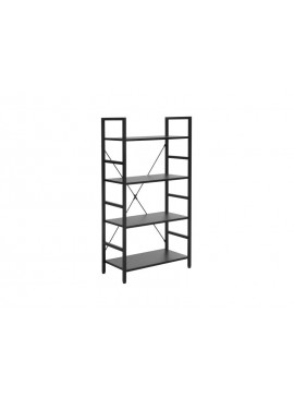 REGAŁ LOFT R4 CZARNY DIOMMI-80-3702