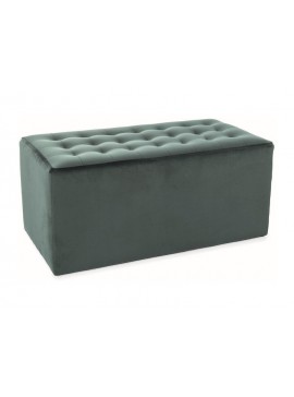 PUF LORI 2 VELVET ZIELONY BLUVEL 78 DIOMMI-80-3018