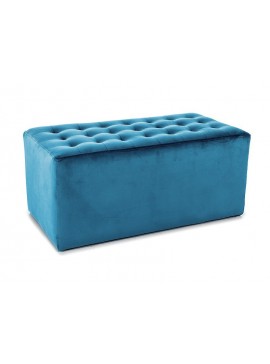 PUF LORI 2 VELVET TURKUSOWY BLUVEL 85 DIOMMI-80-2941