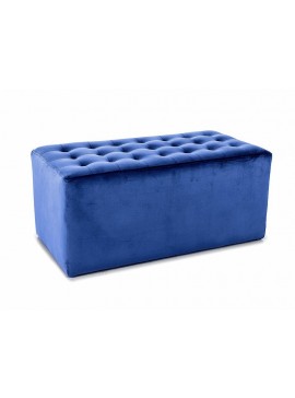 PUF LORI 2 VELVET GRANATOWY BLUVEL 86 DIOMMI-80-2987