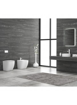 KARAG  MILOS Μπιντέ δαπέδου MILOS LT 2141C White Matt KARAG KARAG-5206836063591