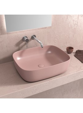 KARAG  LT BASINS Νιπτήρας επικαθήμενος Rosa Matt LT 2143-MP KARAG 49x39,5x15cm KARAG-5206836685977