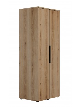 Insi Lucian ντουλάπα με δυο πόρτες 80x58x210εκ. Helvezia Oak  0181.GM61 