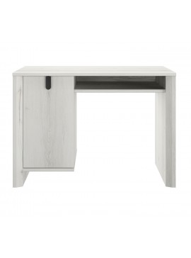 Insi Lugano γραφείο με 1 πόρτα 110x56x77εκ. Whitewashed Oak  0111.GM63 
