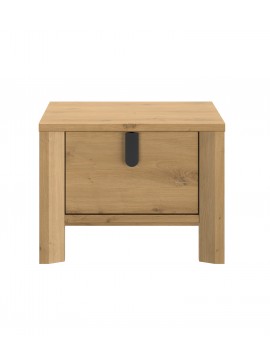 Insi Lugano κομοδίνο με ένα συρτάρι 49x38x37εκ. Artisan Oak  0191.GM52 